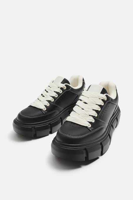 ZARA SNEAKERS WITH A VOLUME SOLE