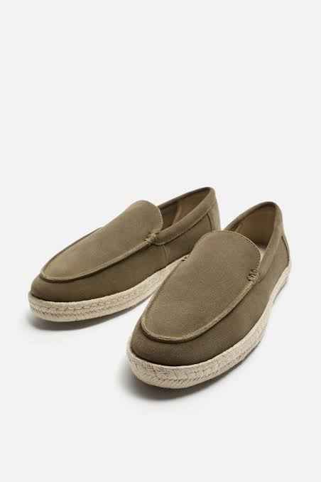 Zara Man Suede Men Loafers