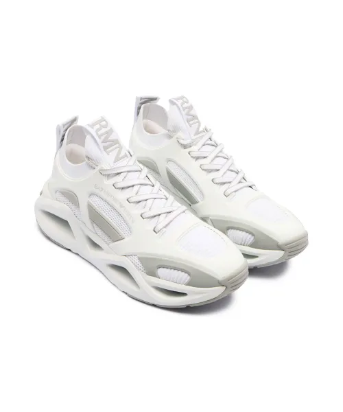 EMPORIO ARMANI INFINITY CAGE SNEAKERS