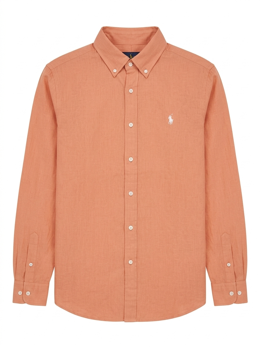 POLO RALPH LAUREN LINEN BASIC SHIRT