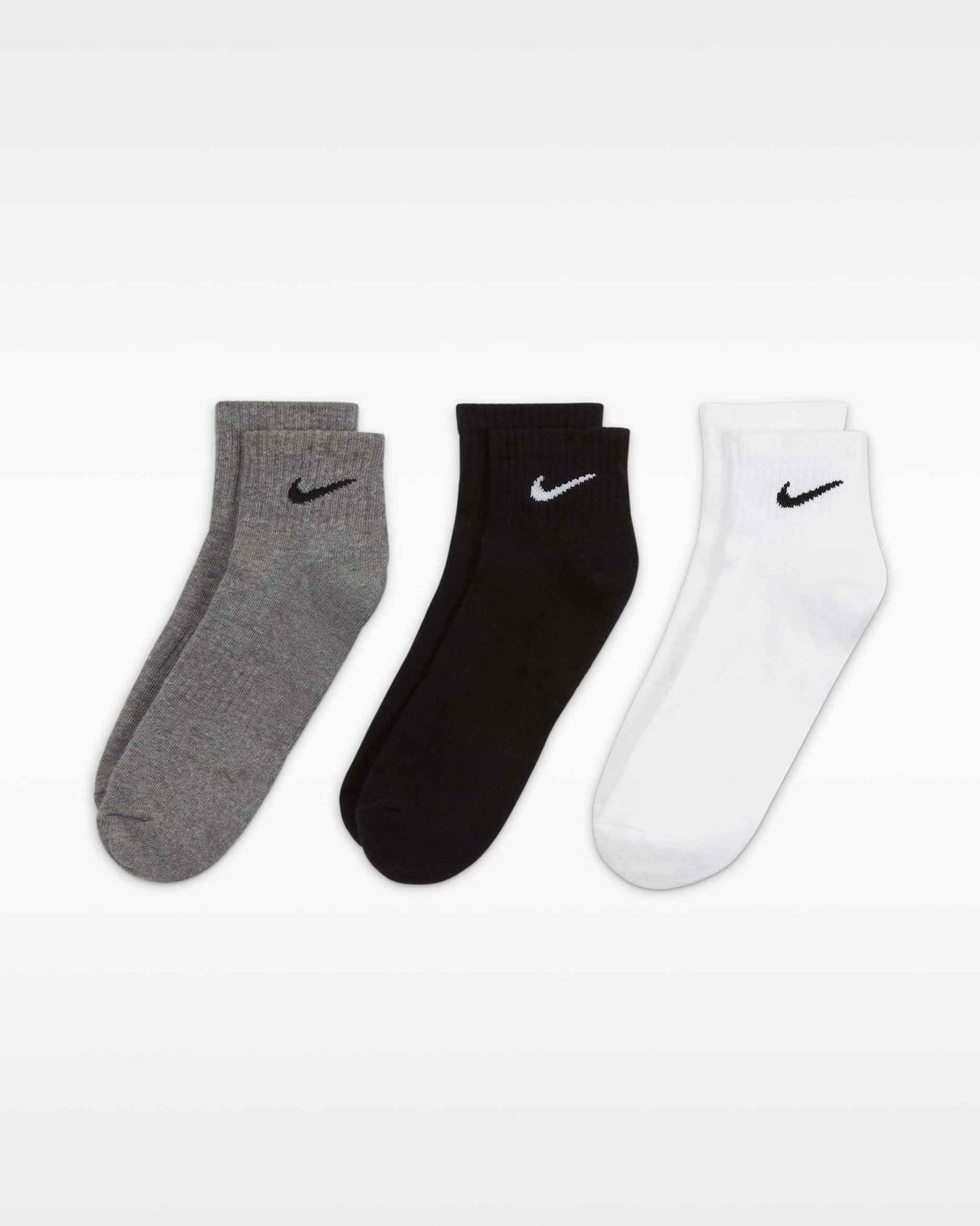 NIKE ATHLETIC 3-PAIR SOCKS