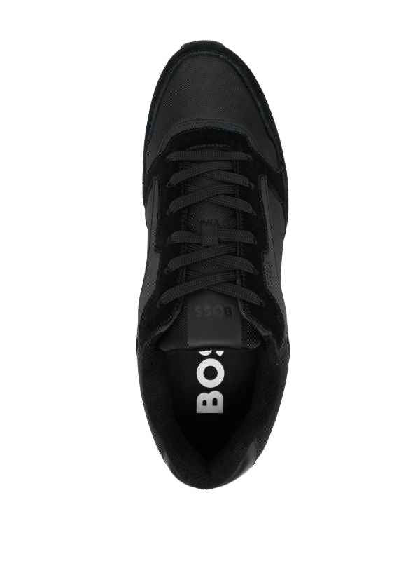 BOSS Sneakers with a stitched design