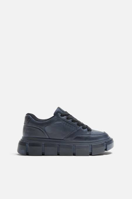 ZARA SNEAKERS WITH A VOLUME SOLE