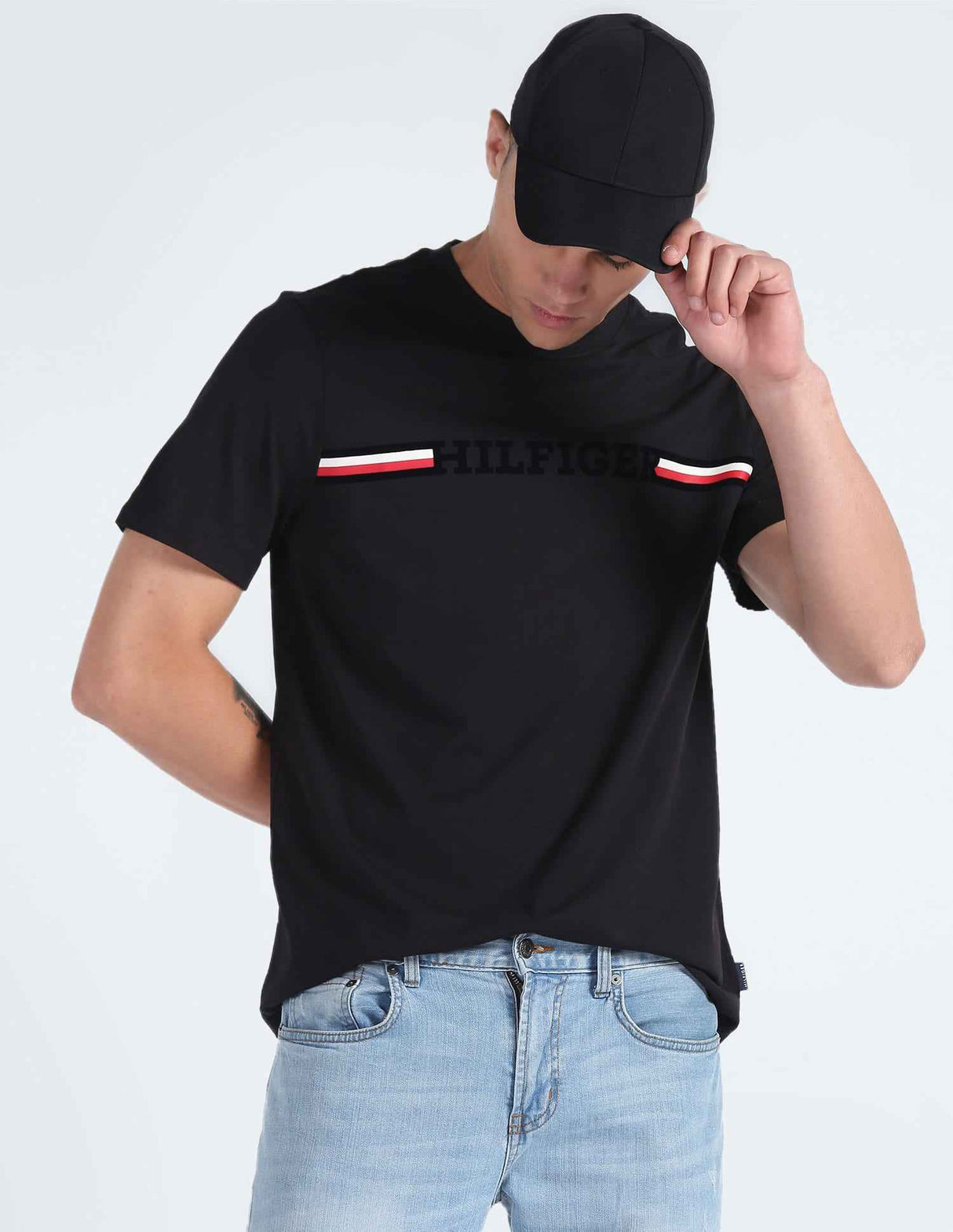 TOMMY HILFIGER PRINTED T-SHIRT