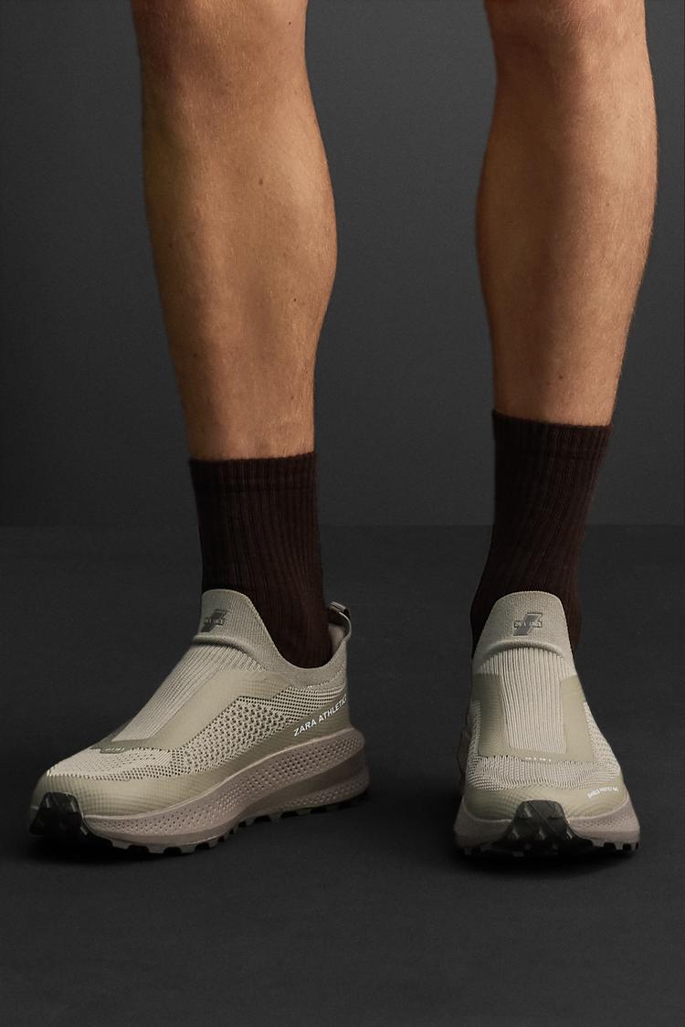 ZARA LACELESS RUNNING TRAINERS ORIGINAL