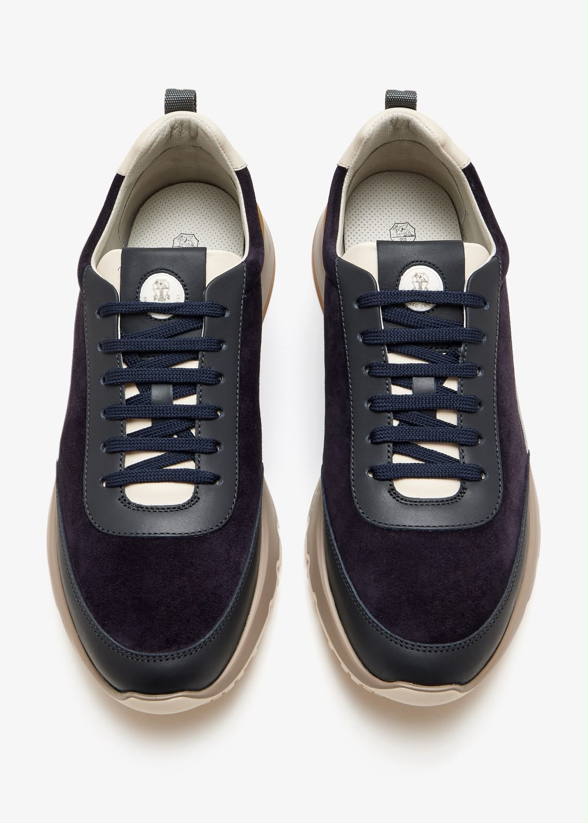 BRUNELLO CUCINELLI suede runner sneakers