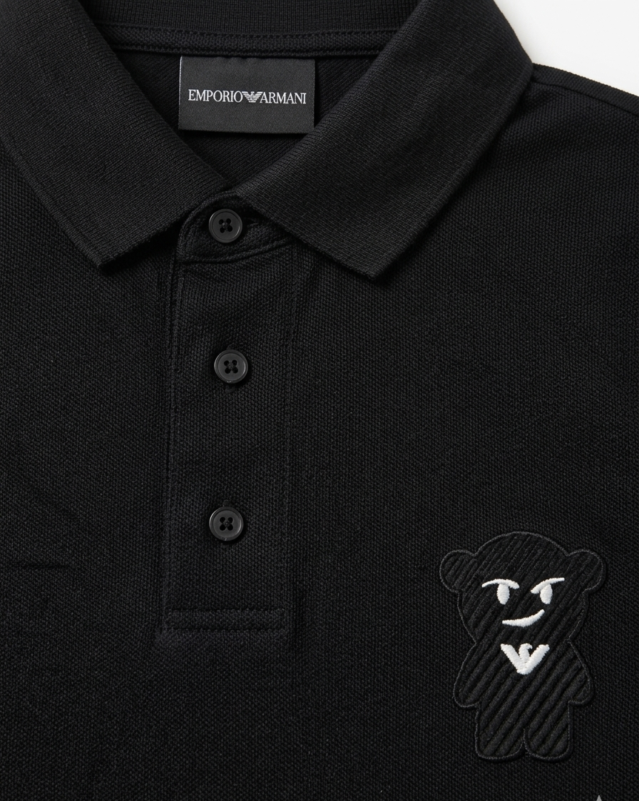 Emporio Armani Manga Bear Polo - Urban store