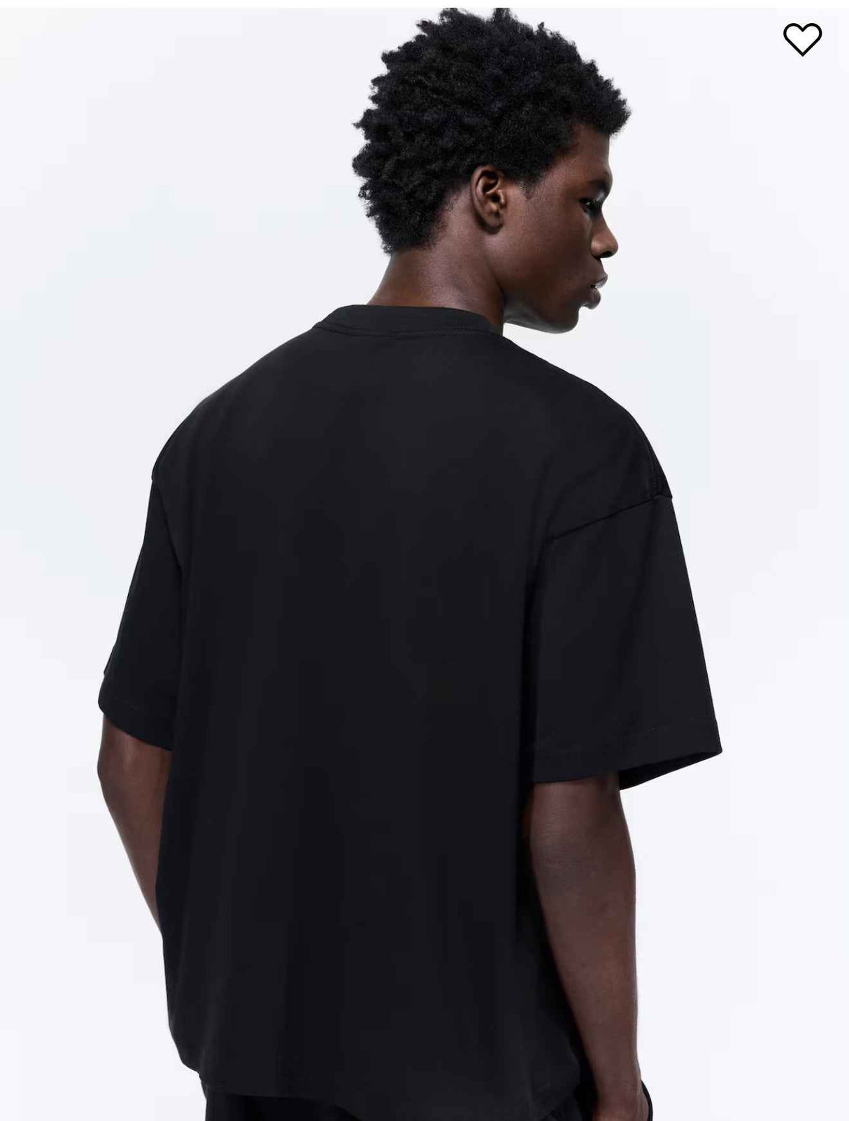 H&M Oversized Heavyweight T-shirt