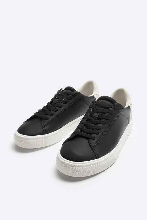 ZARA CONTRAST SNEAKERS