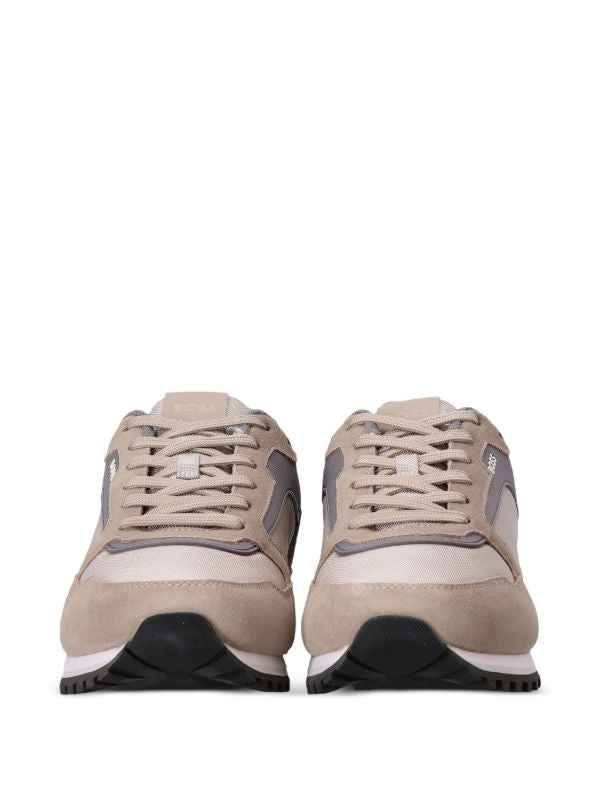 BOSS Sneakers with a stitched design