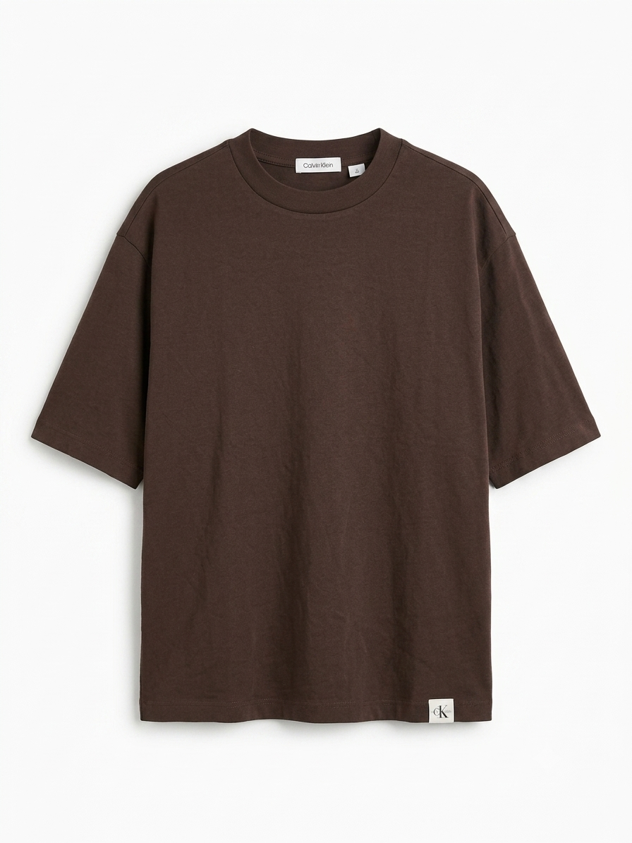 CALVIN KLEIN WITH LOGO BADGE T-SHIRT