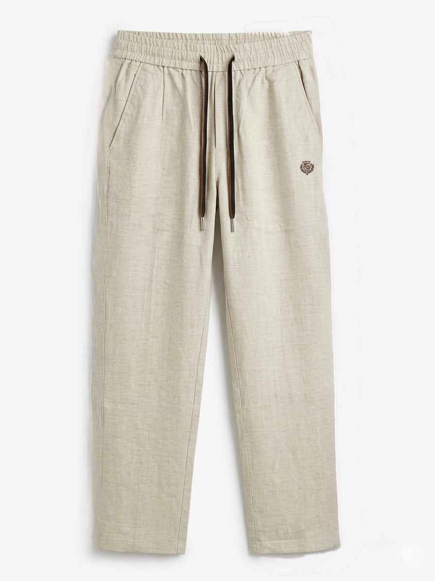 LORO PIANA LINEN RELAXED TROUSER