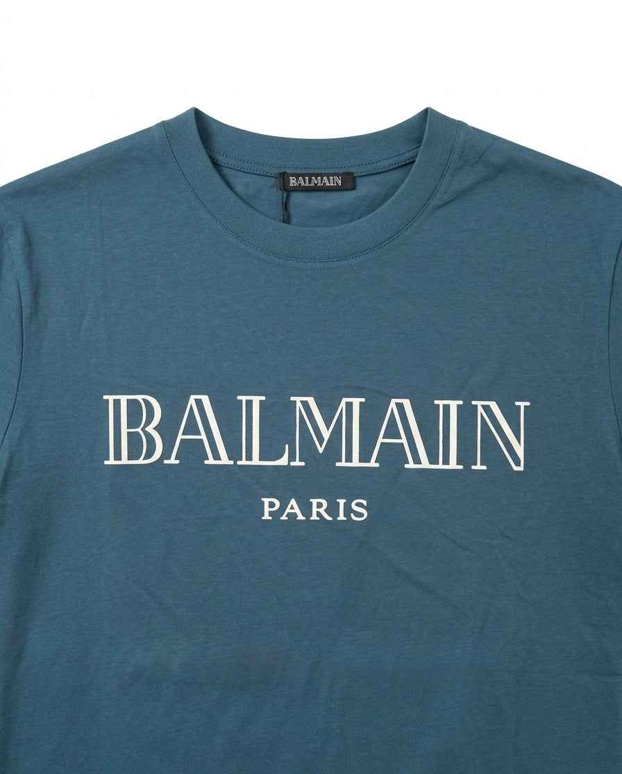 BALMAIN PARIS ROUND REGULAR T-SHIRT