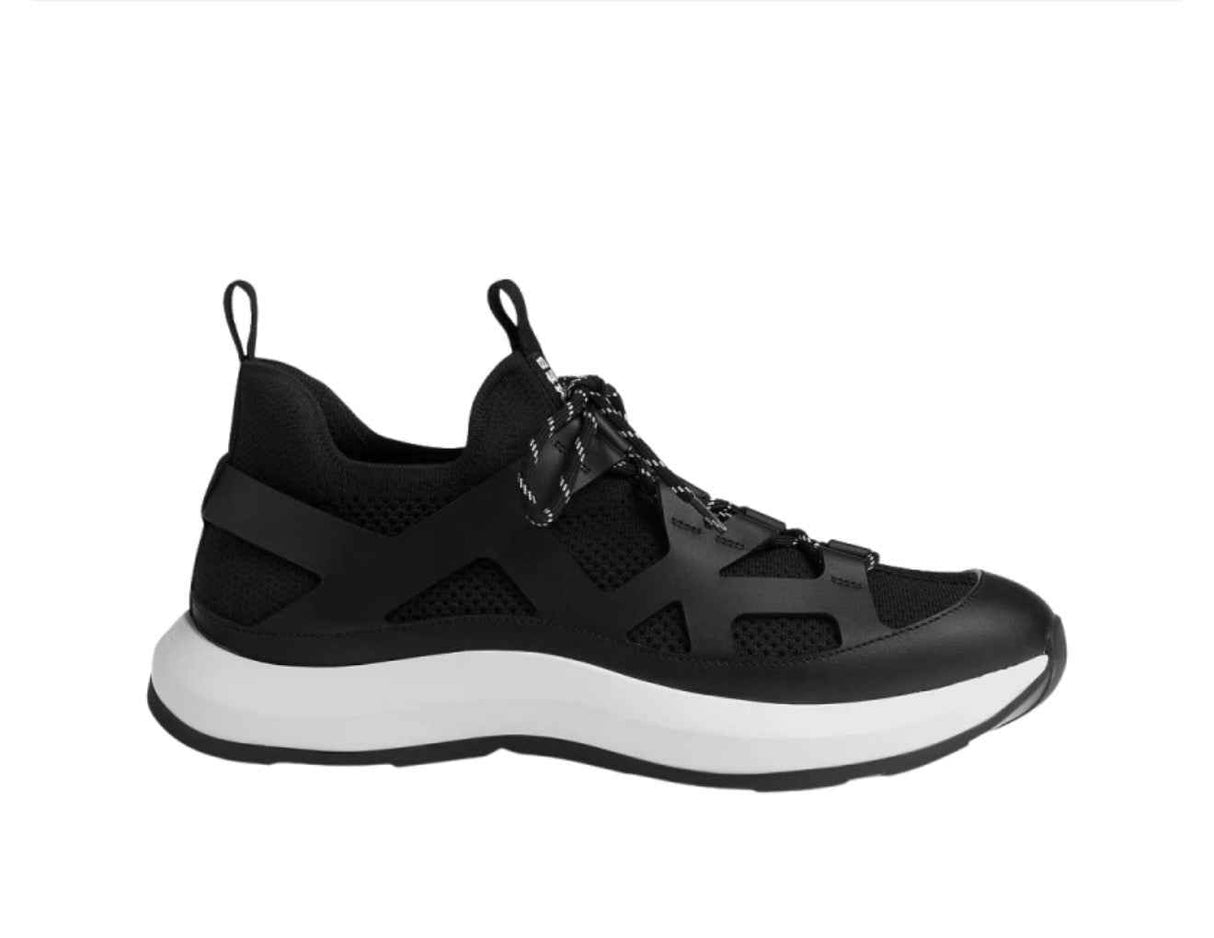 Hermès Katana Sneakers Knit Calfskin