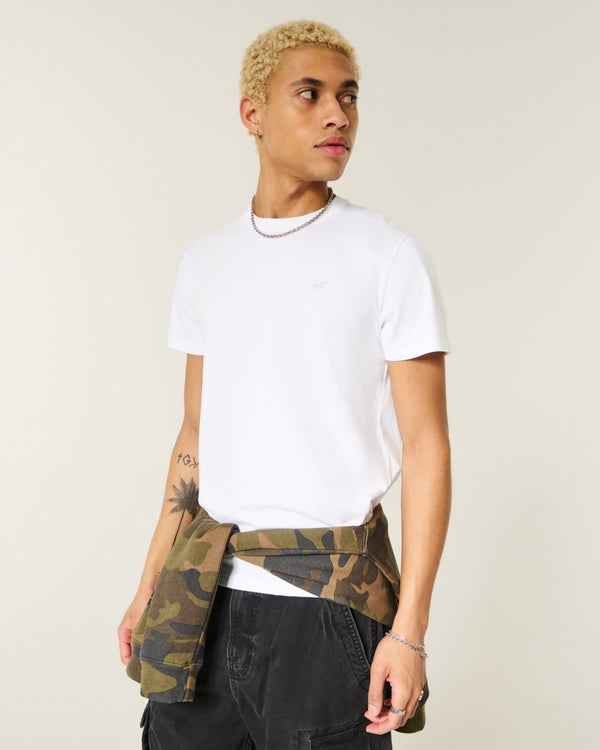Hollister Cotton Icon Crew T-Shirt