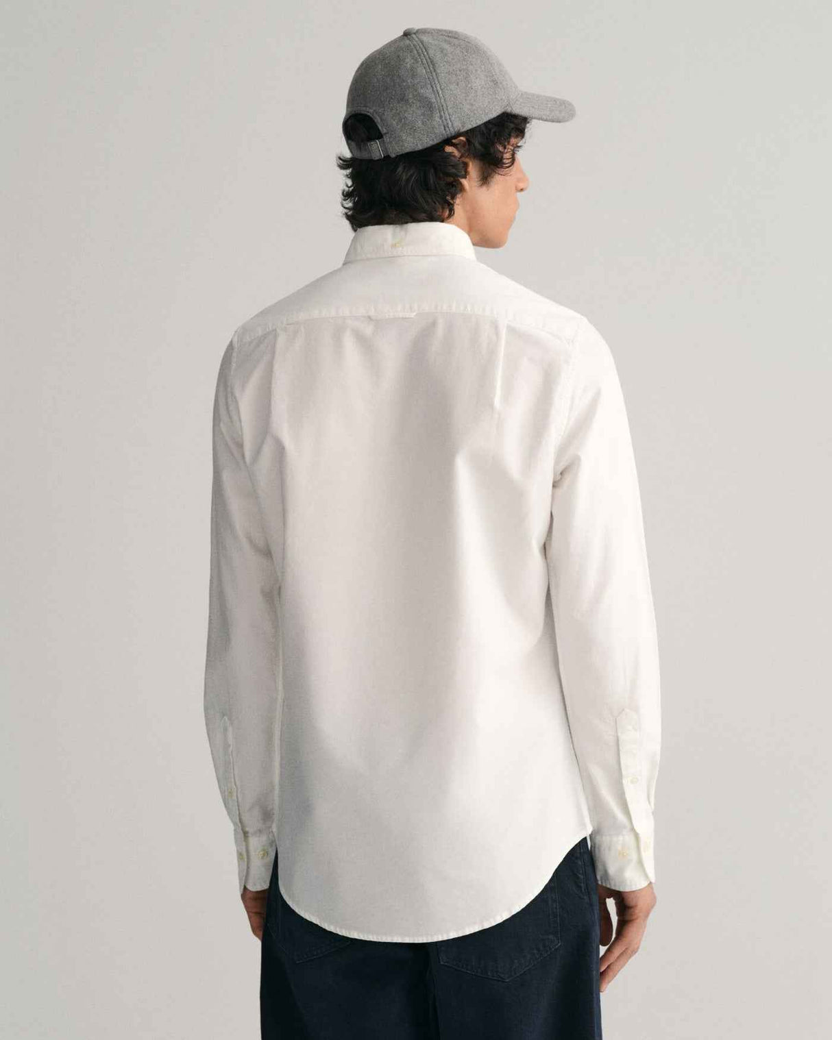 GANT REGULAR OXFORD SHIRT-WHITE