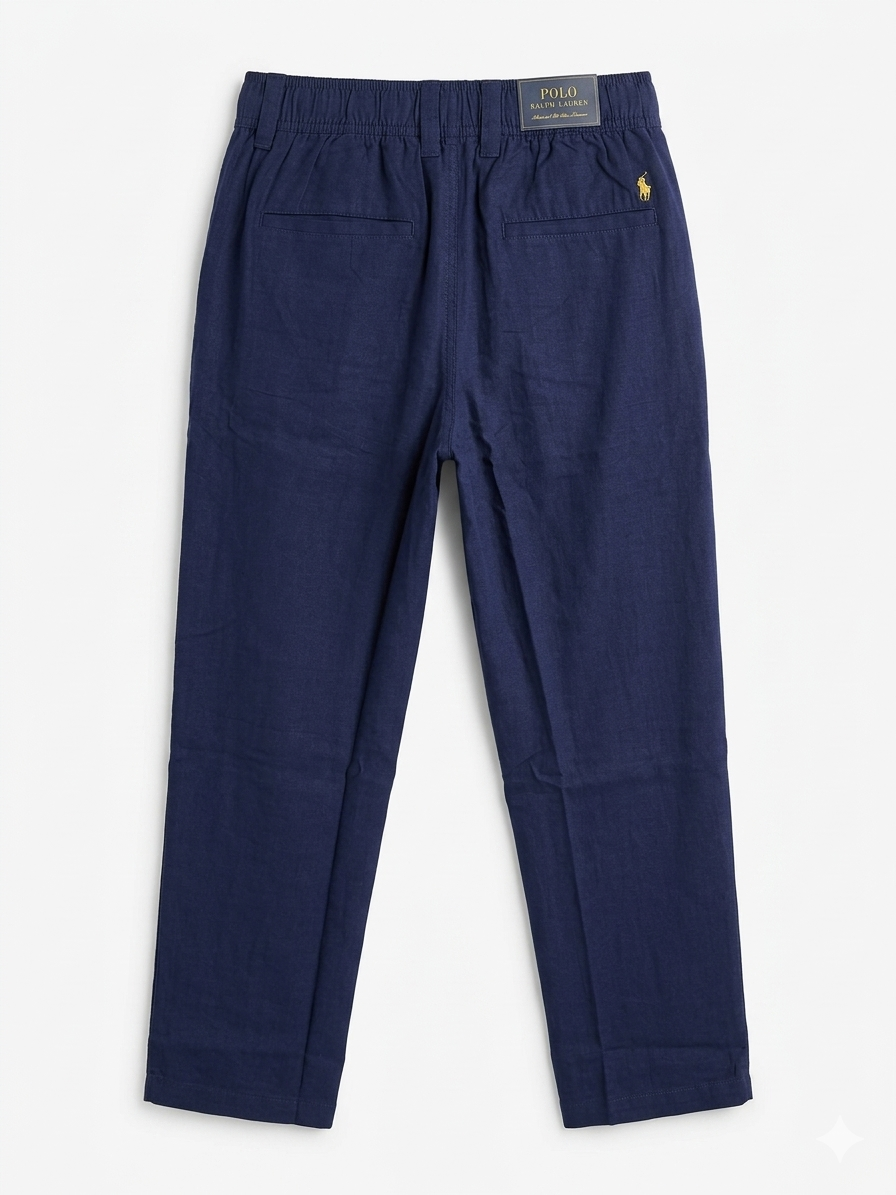 Polo Ralph Lauren Men’s Linen Short Sleeve Shirt & Linen Pants Set - Urban store