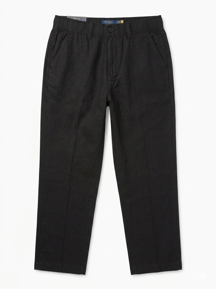 Polo Ralph Lauren Men’s Linen Short Sleeve Shirt & Linen Pants Set - Urban store