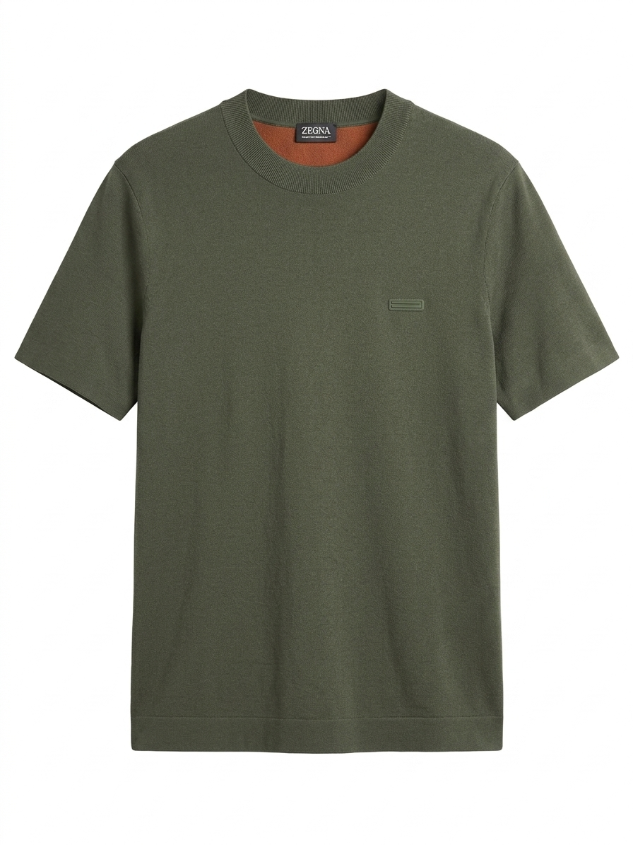 ZEGNA WOVEN T-SHIRT - Urban store