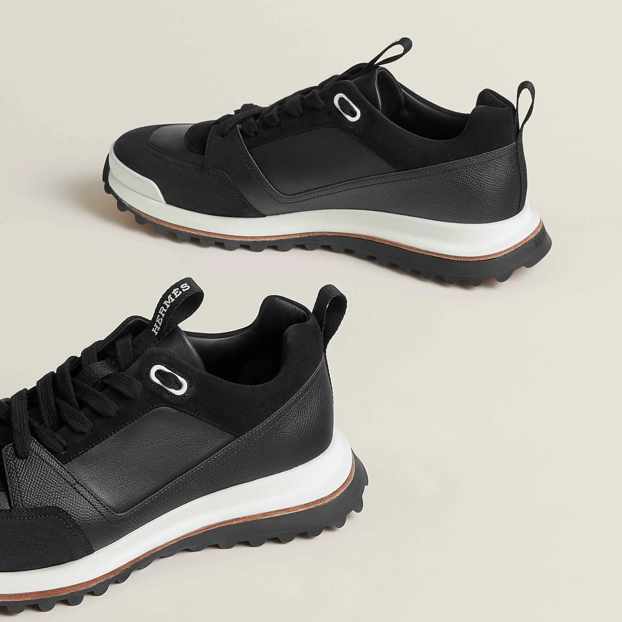 HERMES LEADER SNEAKERS