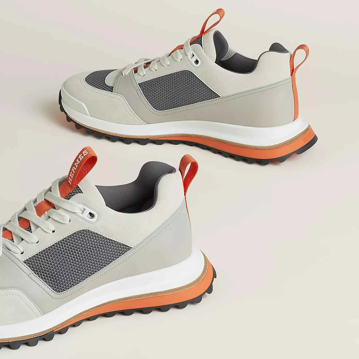 HERMES LEADER SNEAKERS