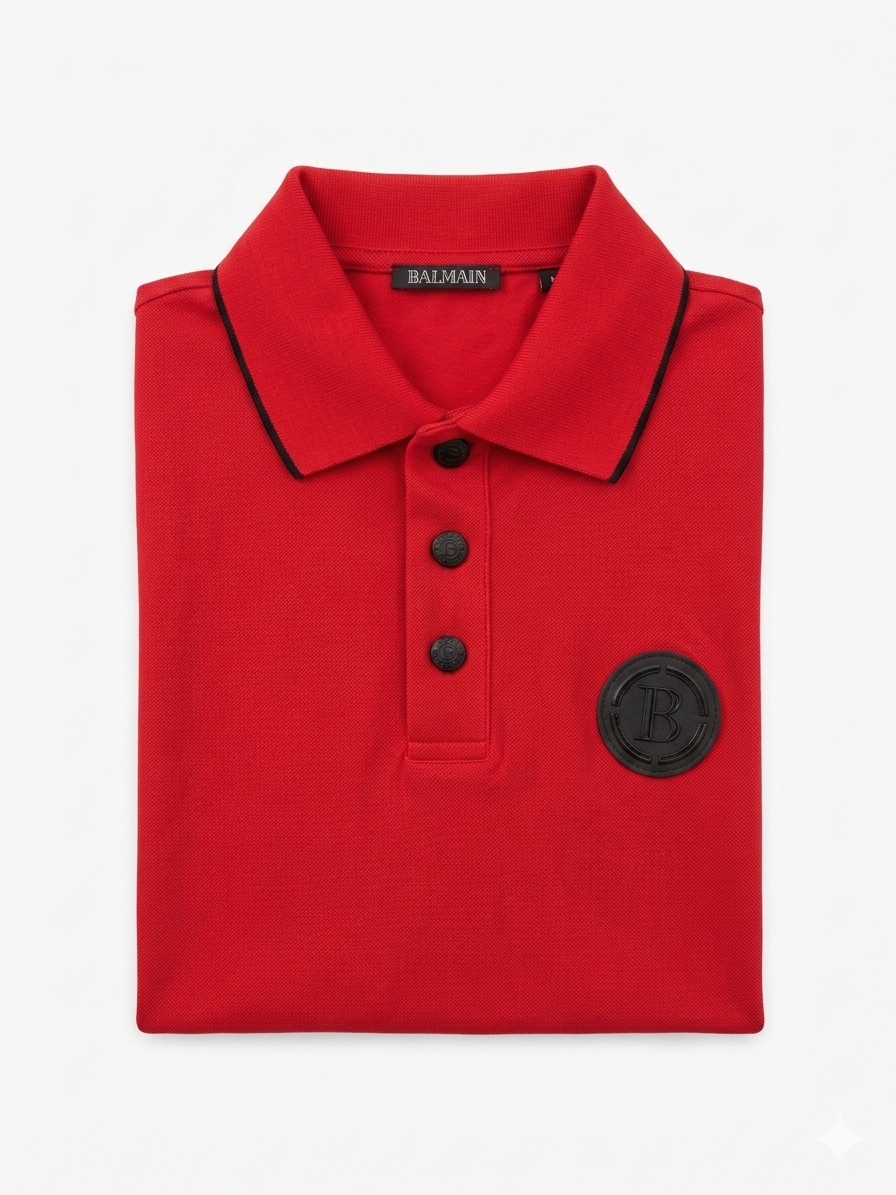 BALMAIN PARIS POLO T-SHIRT - Urban store
