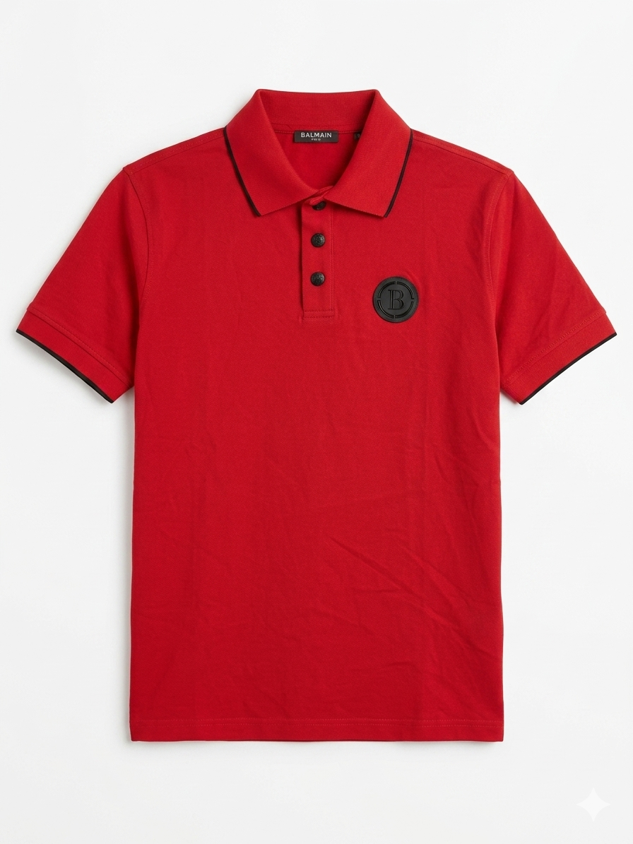 BALMAIN PARIS POLO T-SHIRT - Urban store
