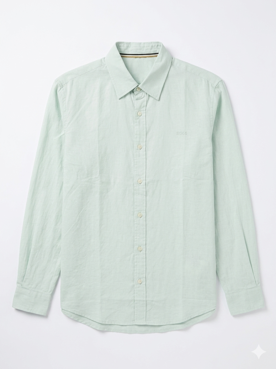 BOSS BASIC LINEN SHIRT