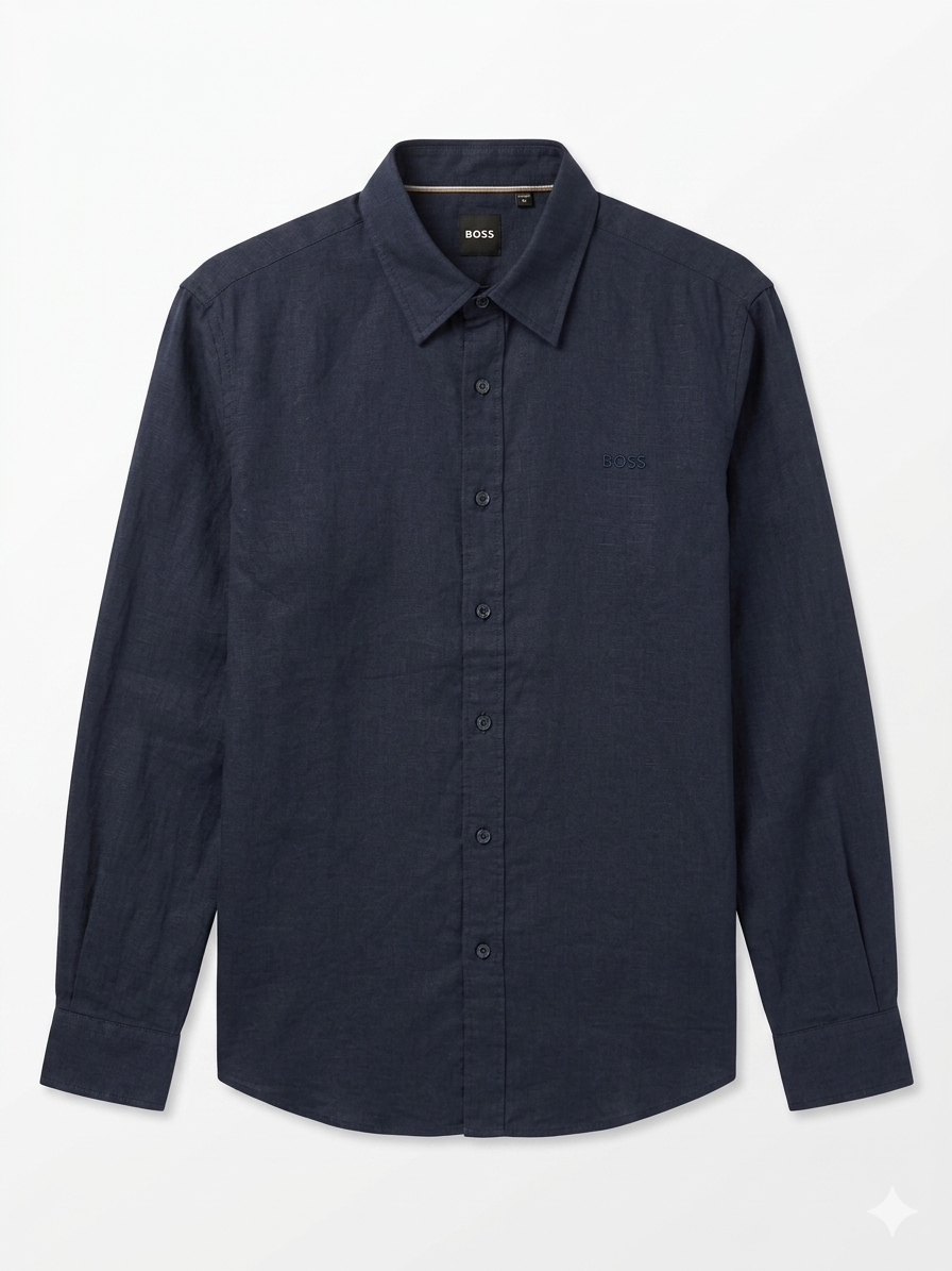 BOSS BASIC LINEN SHIRT