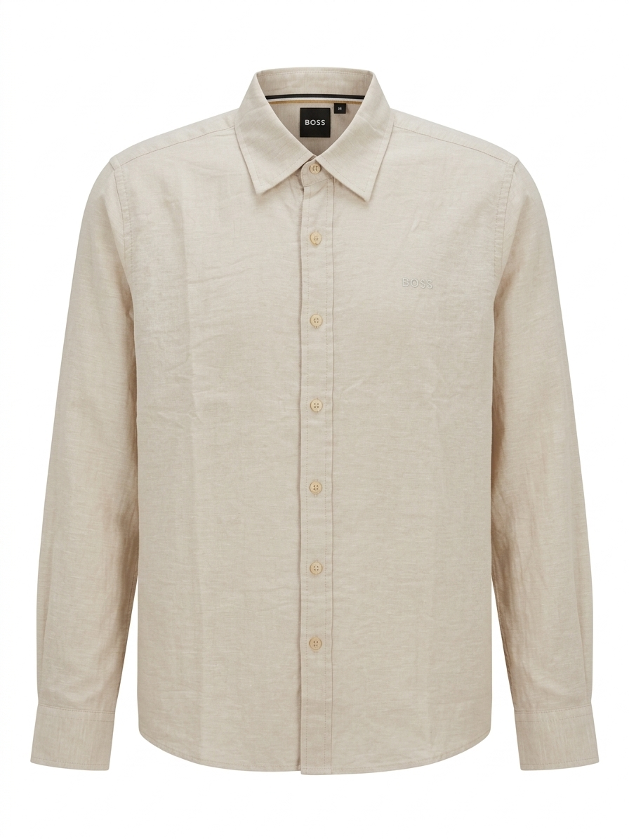 BOSS BASIC LINEN SHIRT