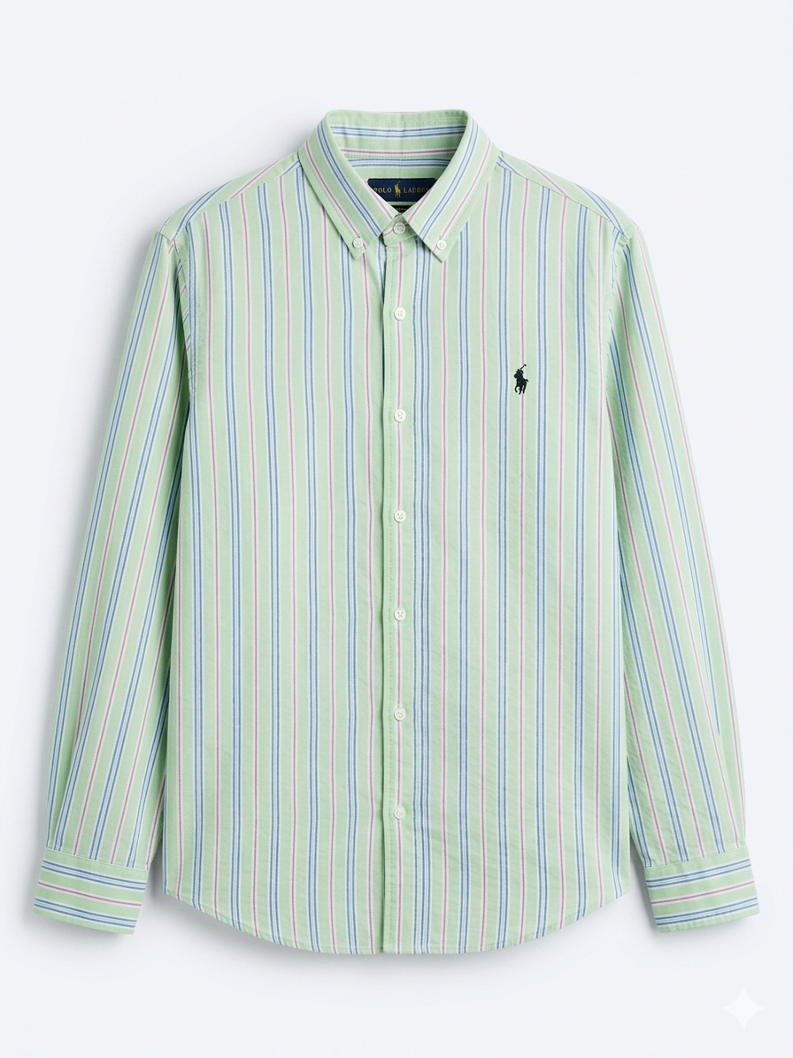 POLO RALPH LAUREN WITH MIXED STRIPE SHIRT