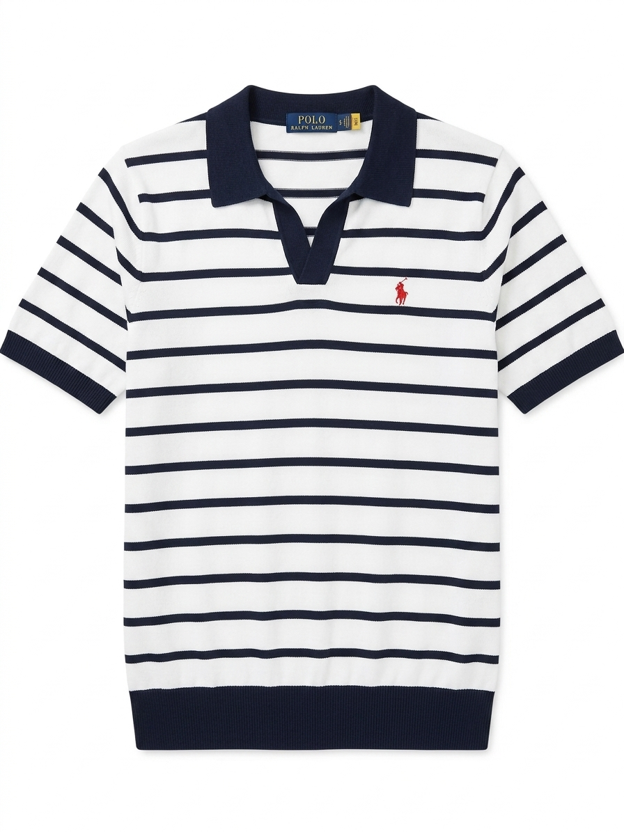 POLO RALPH LAUREN FINE KNIT STRIPE T-shirt