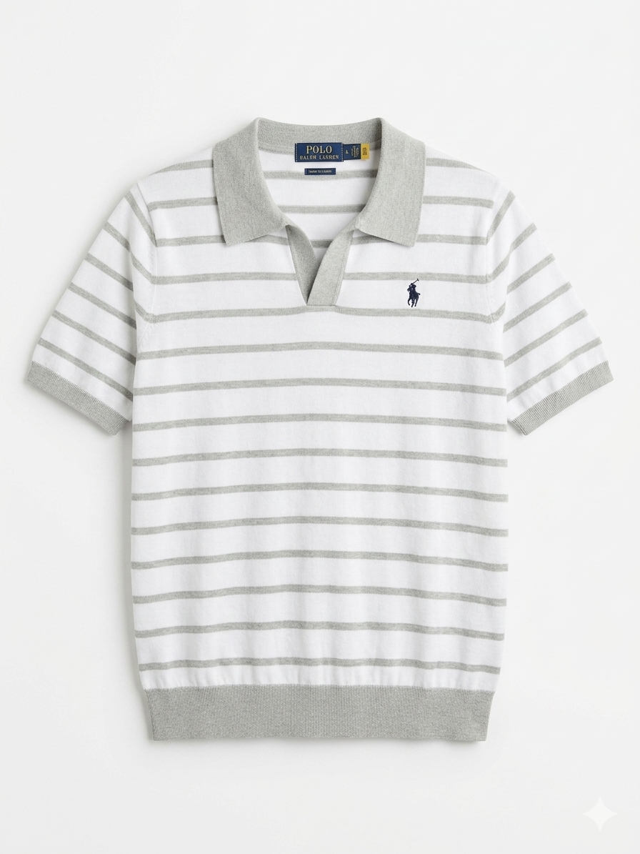 POLO RALPH LAUREN FINE KNIT STRIPE T-shirt
