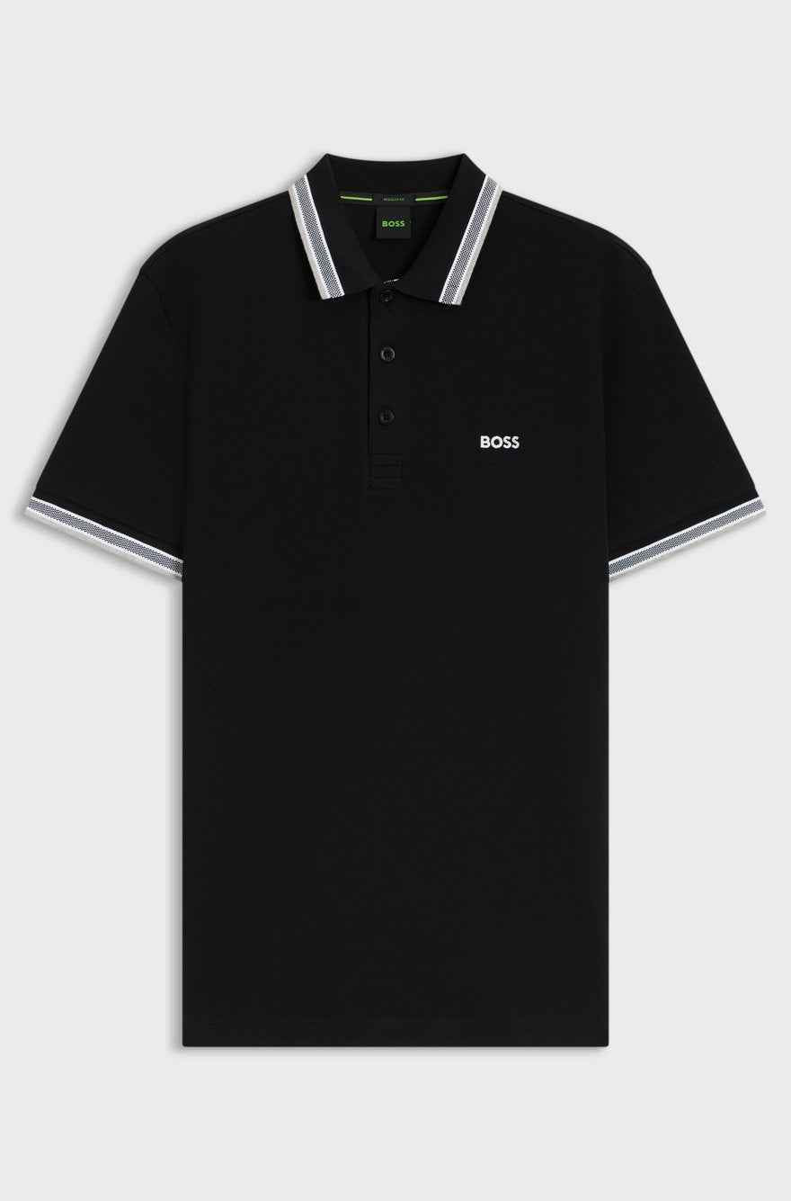 BOSS PADDY POLO SHIRT IN COTTON PIQUÉ