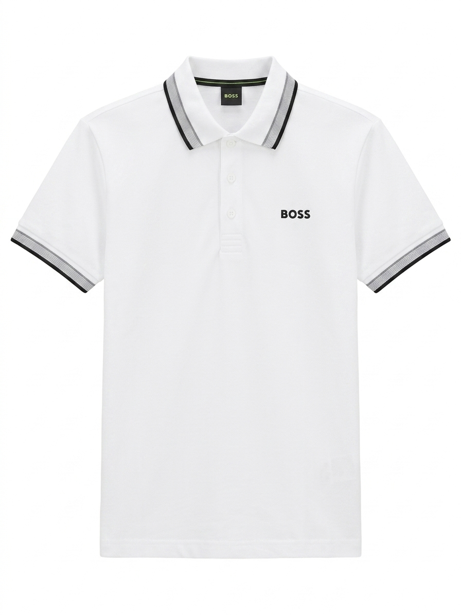 BOSS PADDY POLO SHIRT IN COTTON PIQUÉ