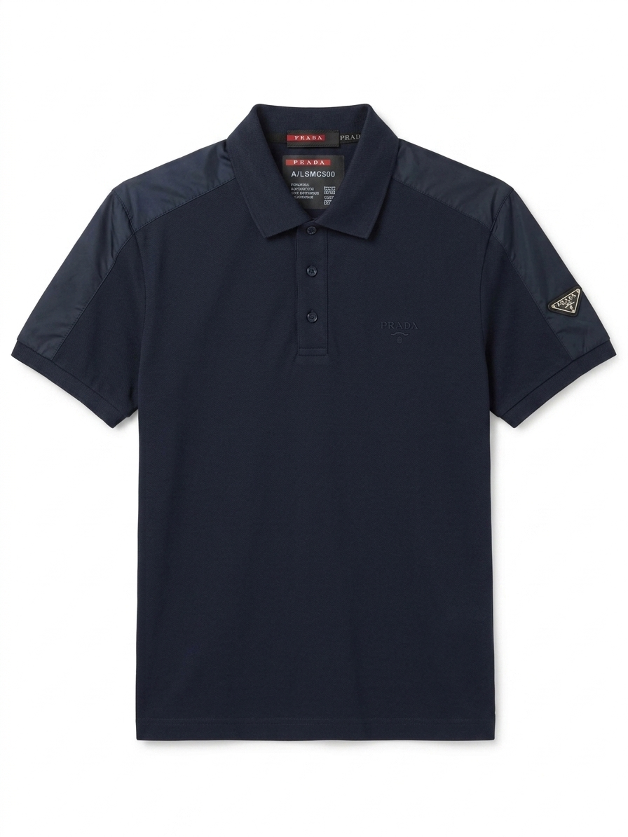 PRADA PIQUE POLO T-shirt