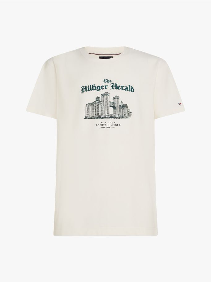 TOMMY HILFIGER PRINTED T-SHIRT