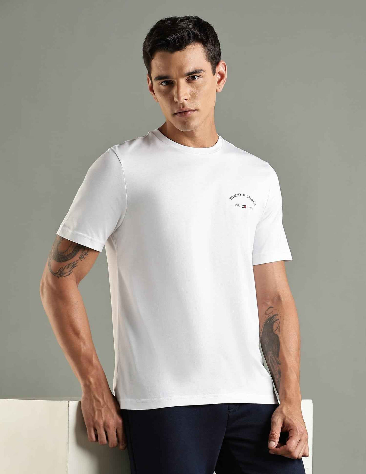 TOMMY HILFIGER PRINTED T-SHIRT