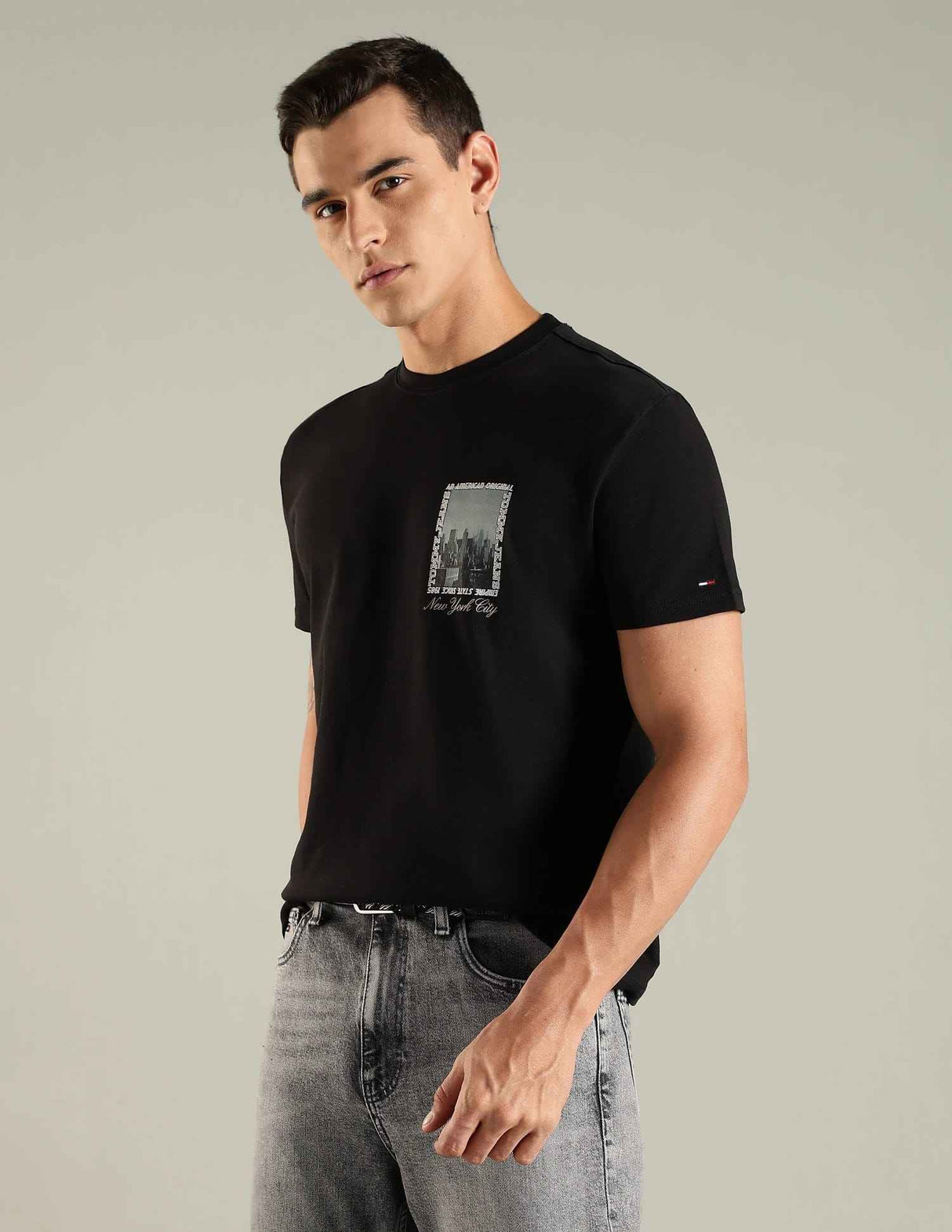 TOMMY HILFIGER PRINTED T-SHIRT