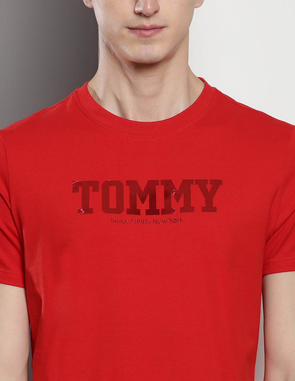 TOMMY HILFIGER PRINTED T-SHIRT
