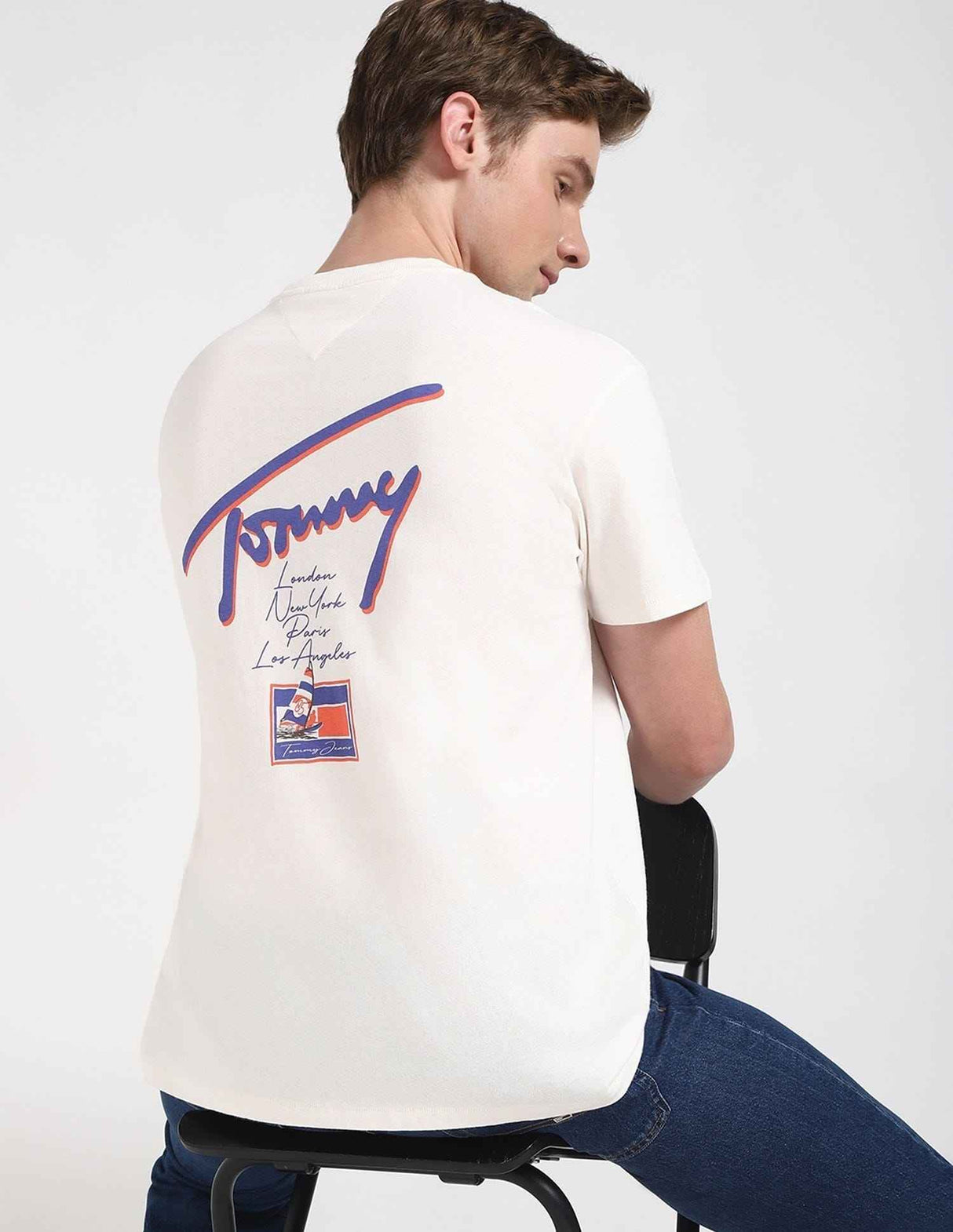 TOMMY HILFIGER PRINTED T-SHIRT
