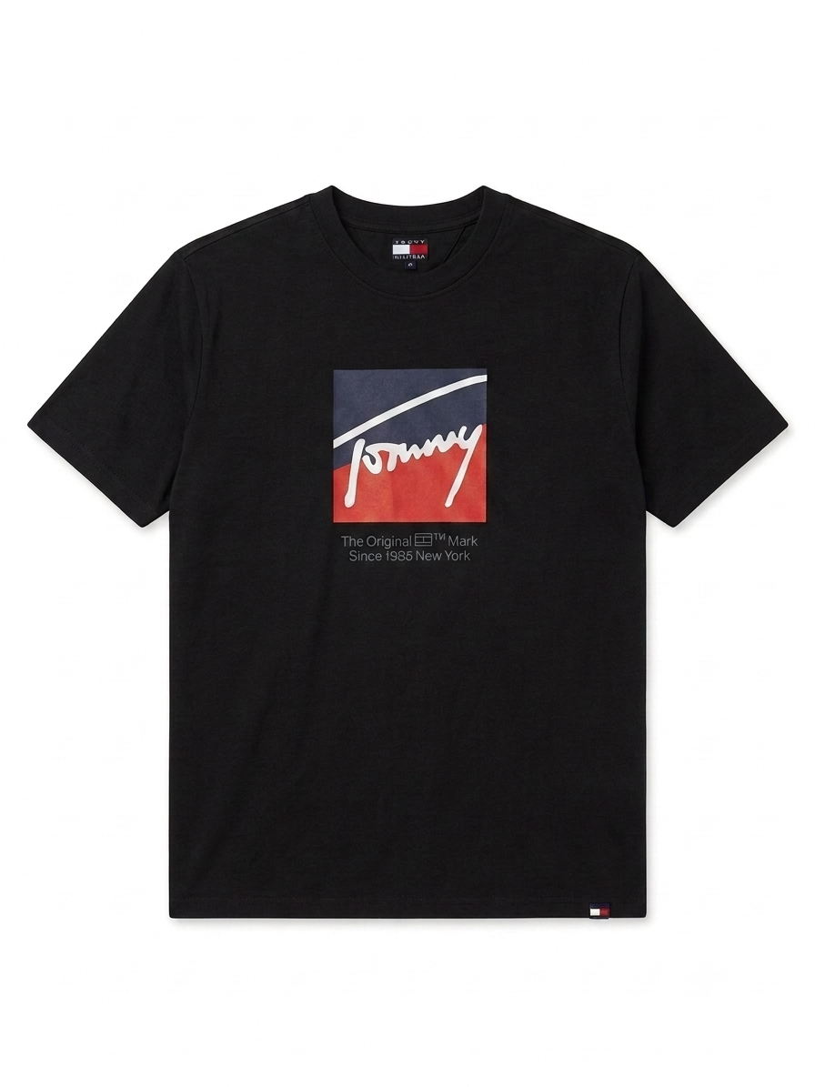 TOMMY HILFIGER PRINTED T-SHIRT
