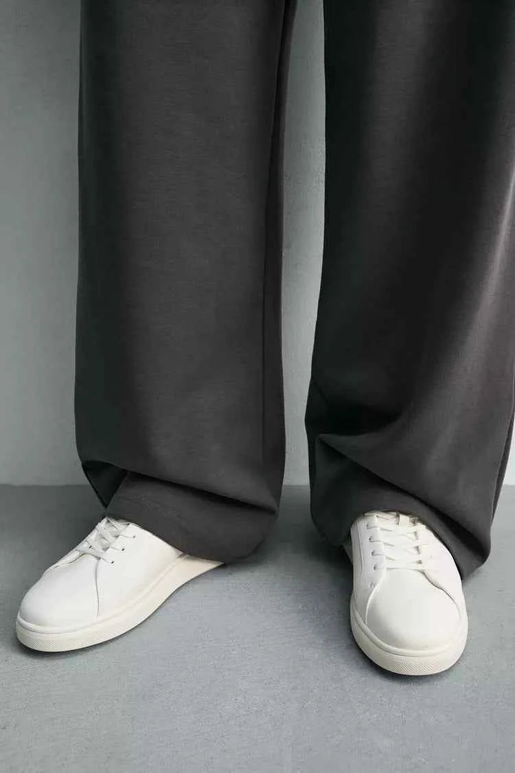 ZARA MONOCHROME TRAINERS