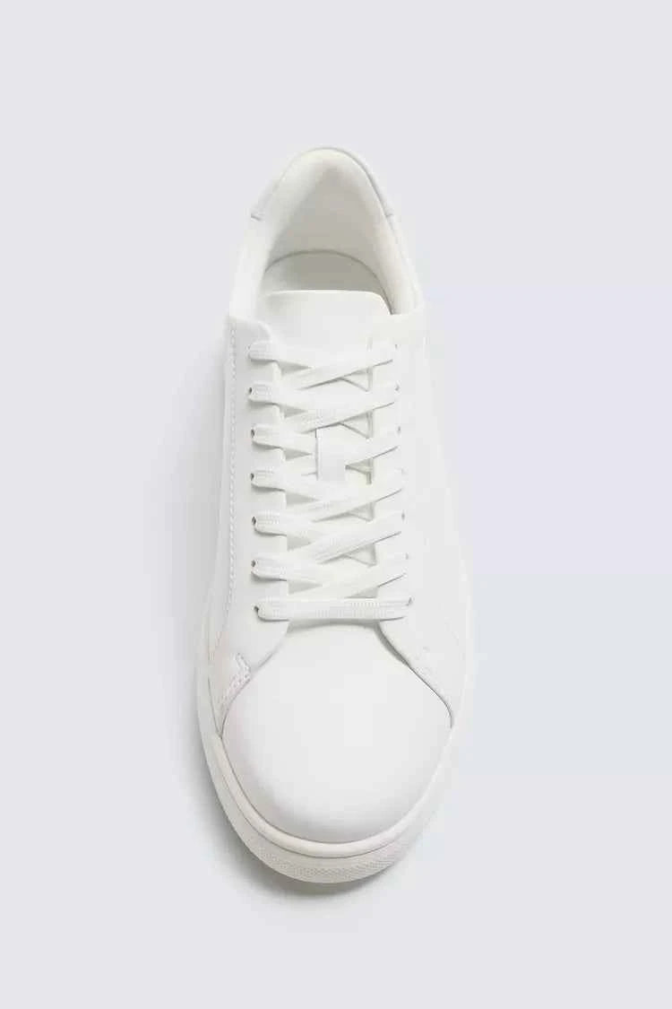 ZARA MONOCHROME TRAINERS