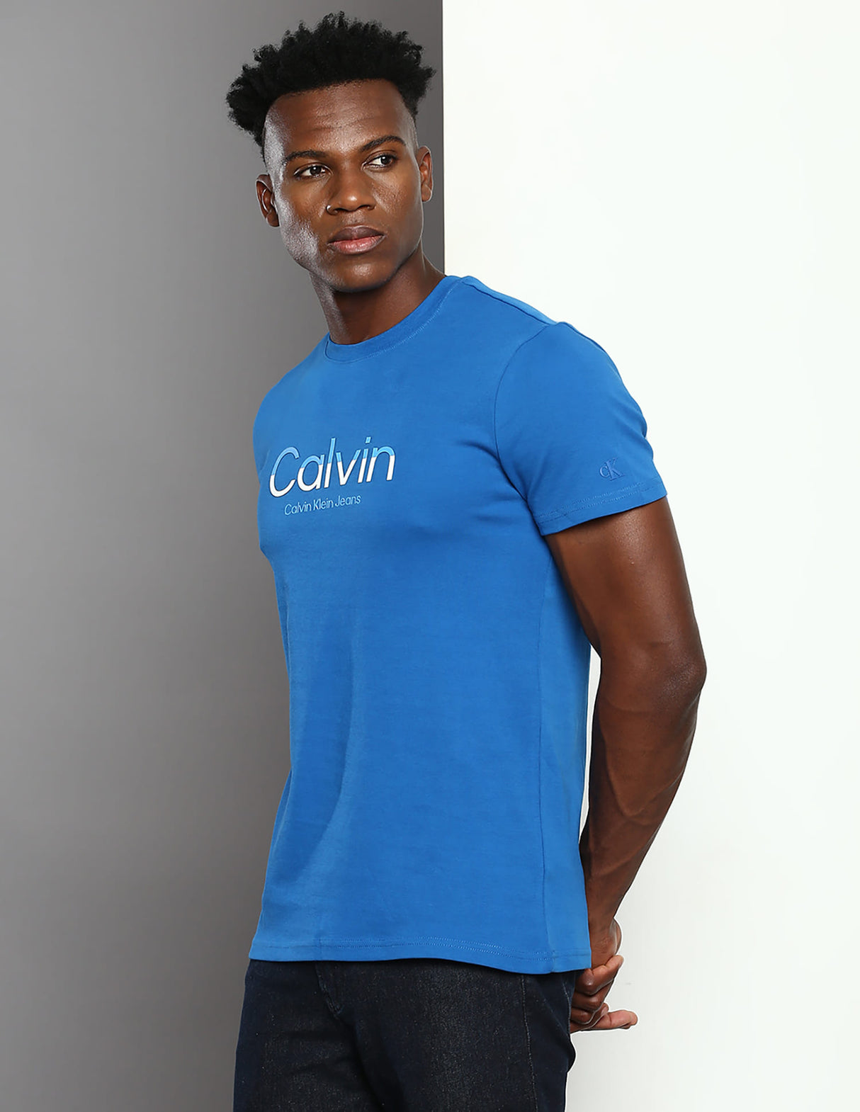 CALVIN KLEIN PRINTED T-SHIRT