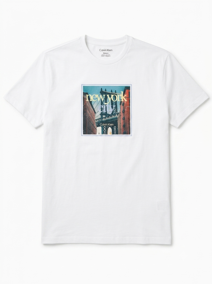 CALVIN KLEIN PRINTED T-SHIRT