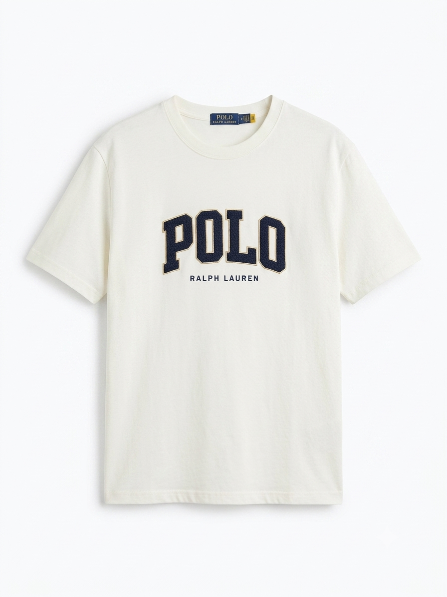 POLO RALPH LAUREN WITH FUR LOGO T-SHIRT