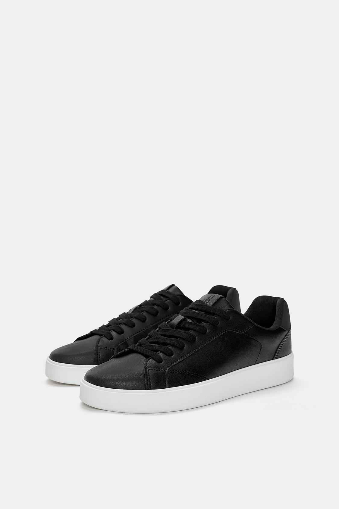 Pull&bear Basic trainers with detail