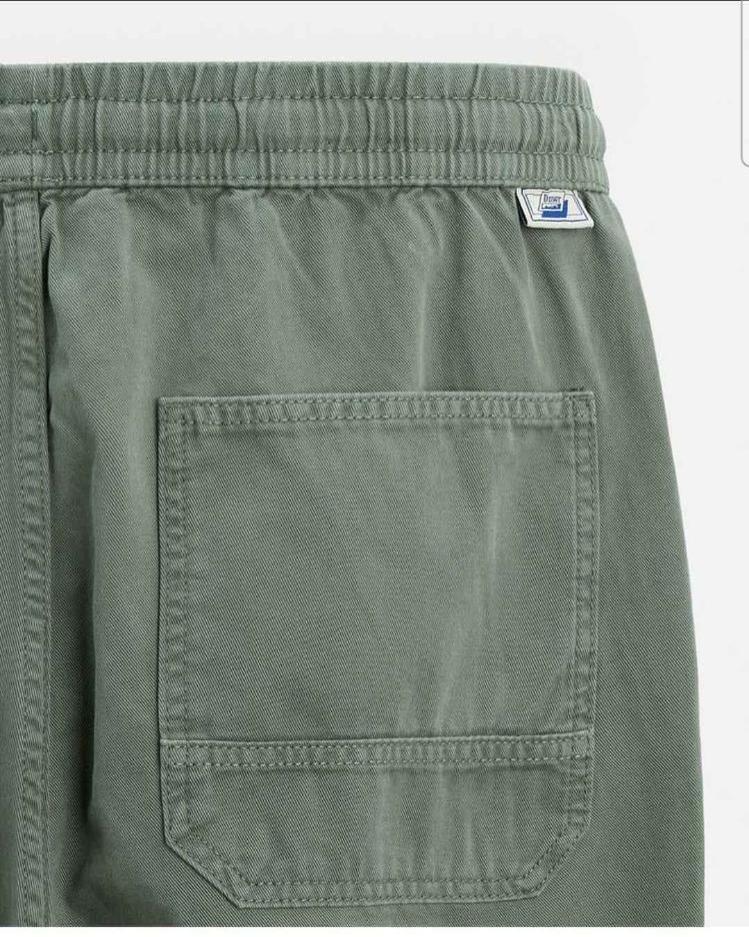 ZARA WASHED JOGGER WAIST TROUSERS