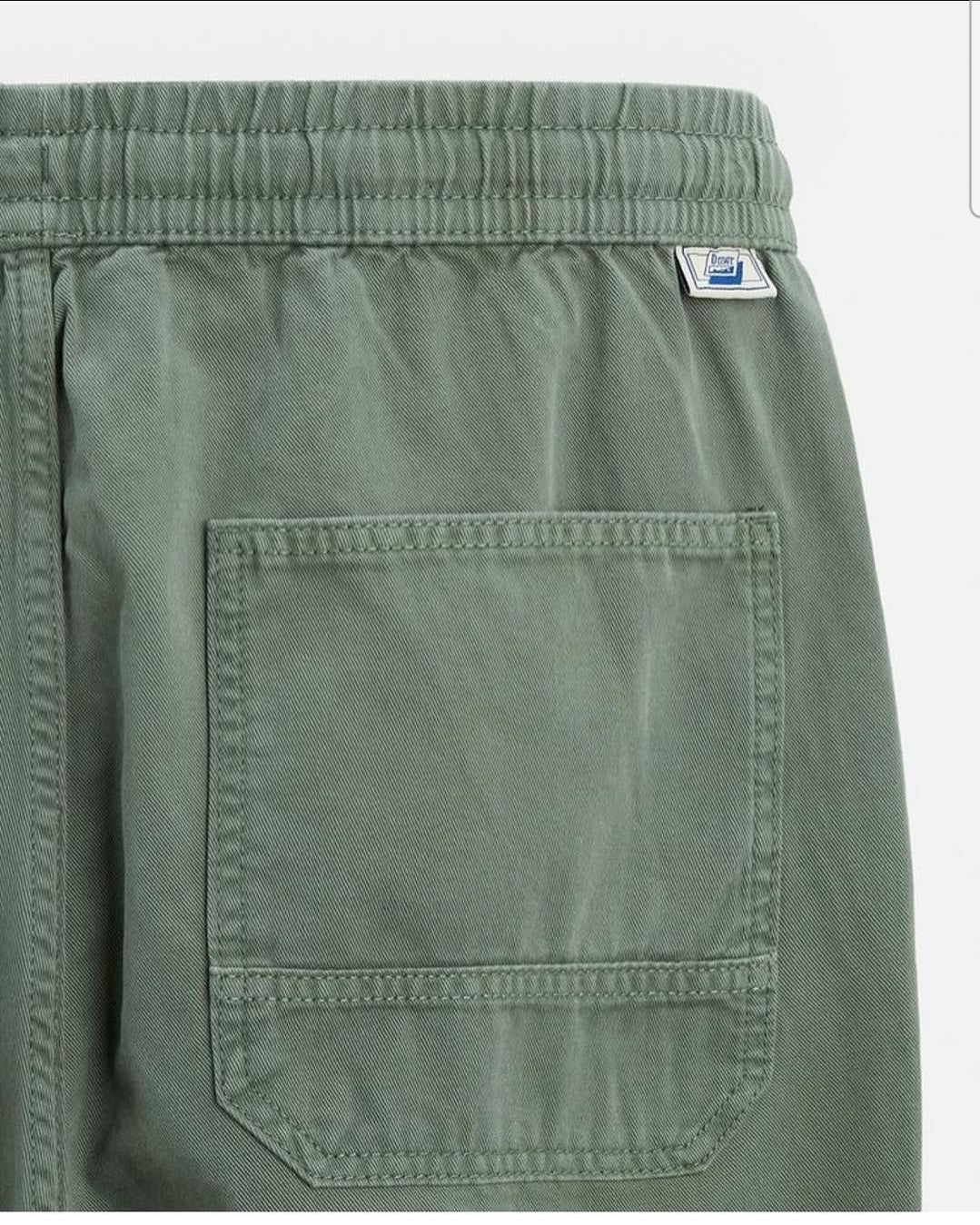 ZARA WASHED JOGGER WAIST TROUSERS